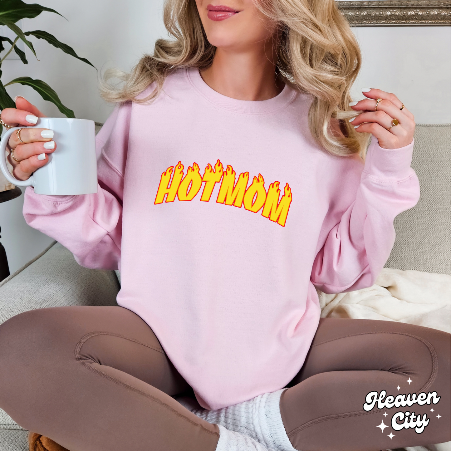 Flamin' Hot Mom Sweatshirt