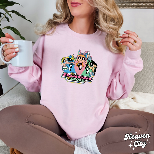 Flowerpuff Girls Crewneck