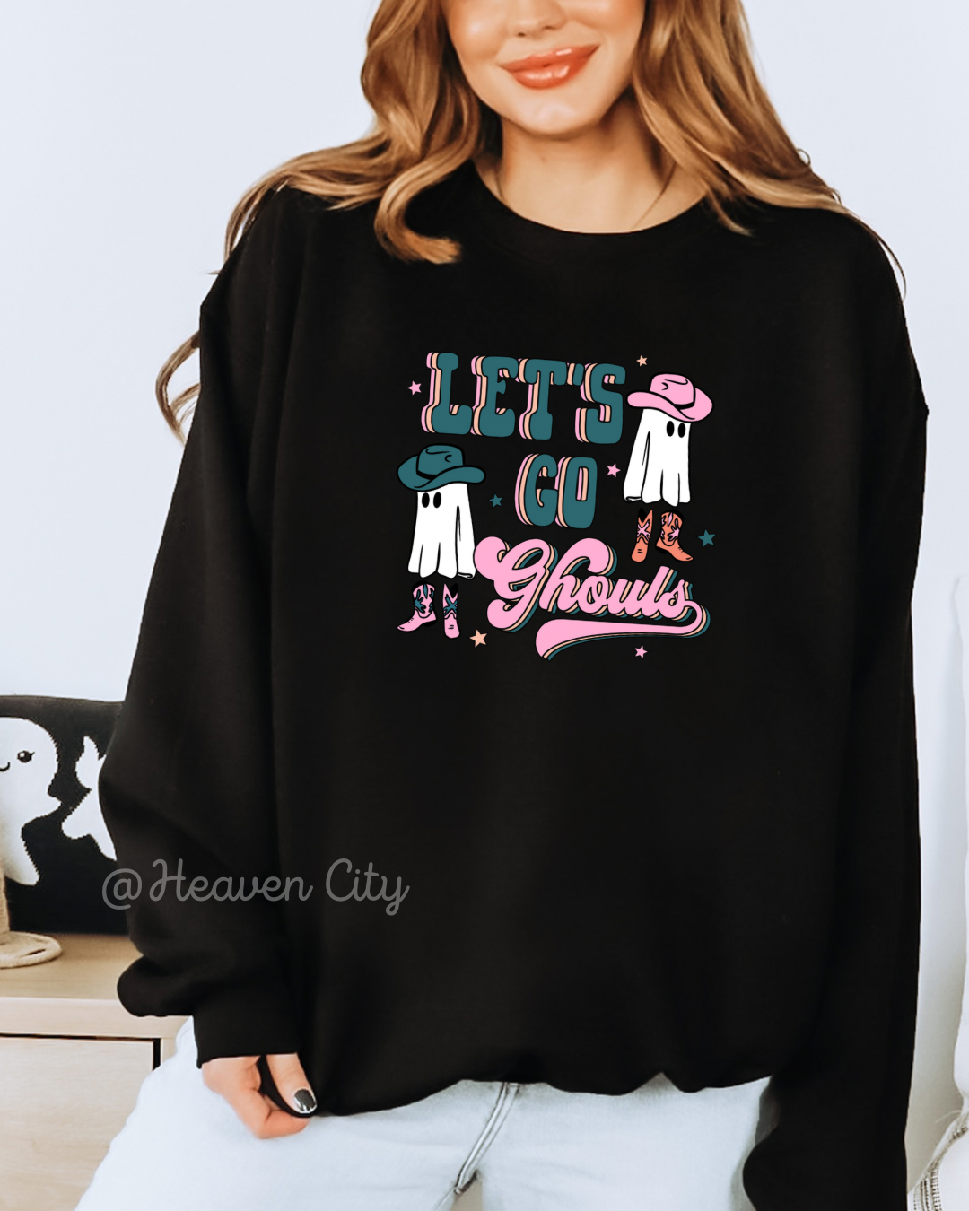 Let's Go Ghouls Crewneck
