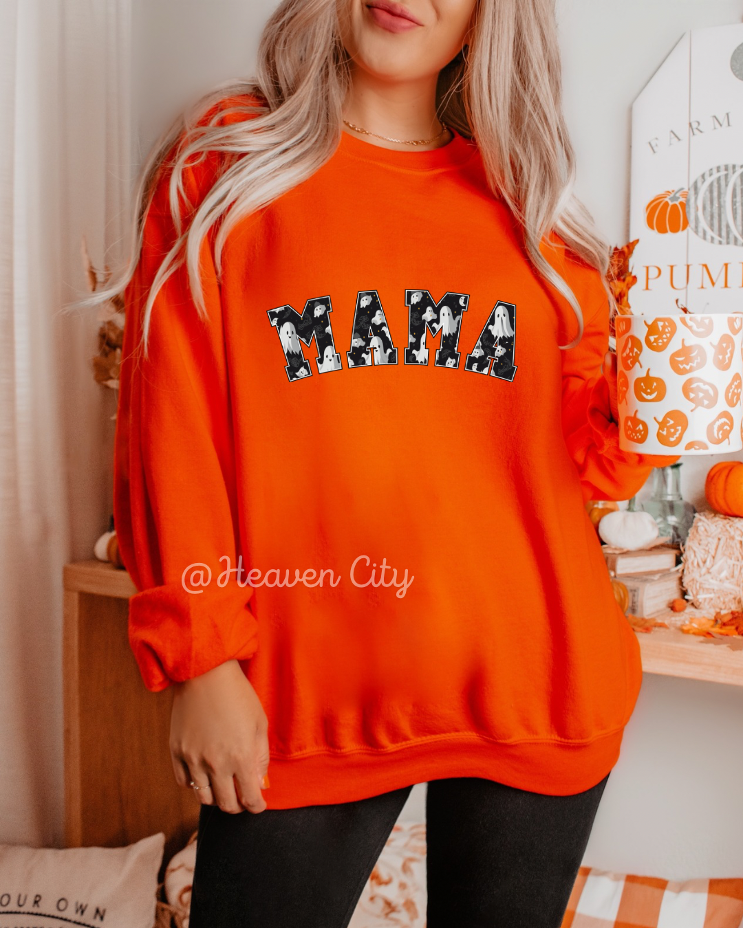 Mama Ghost Crewneck