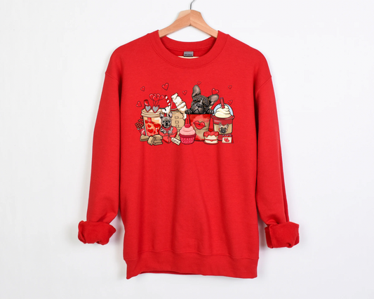 Frenchie Coffee Love Sweatshirt