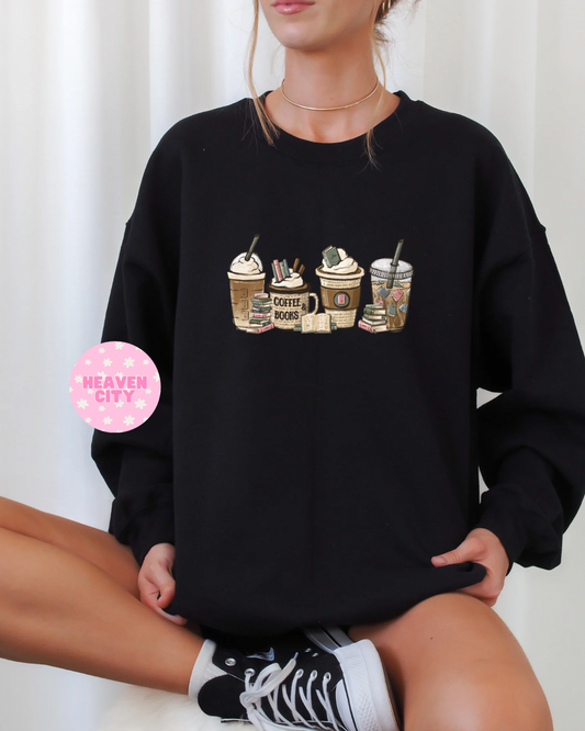 Coffee And Books Sweatshirt