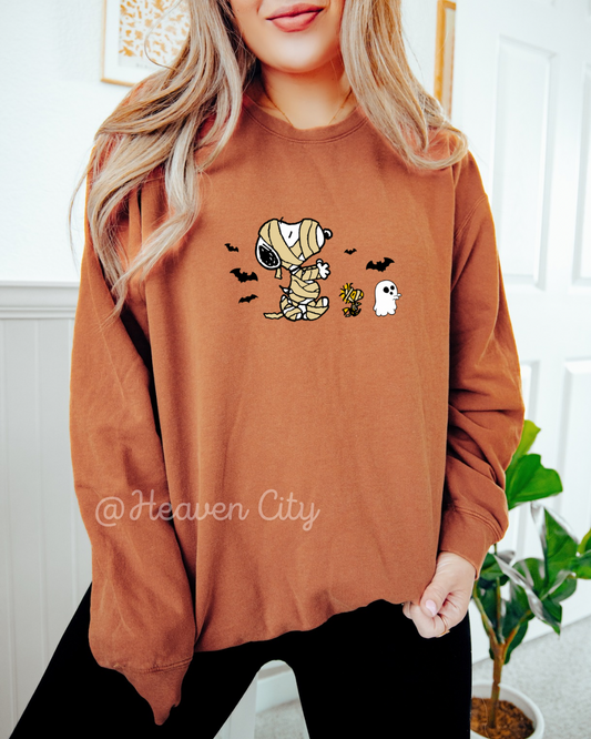 Mummy Dog Crewneck