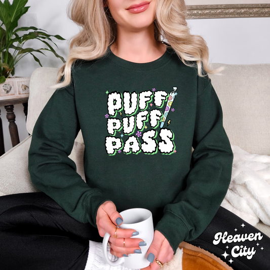 Puff Puff Pass Crewneck