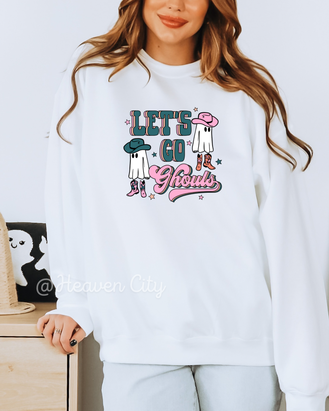 Let's Go Ghouls Crewneck