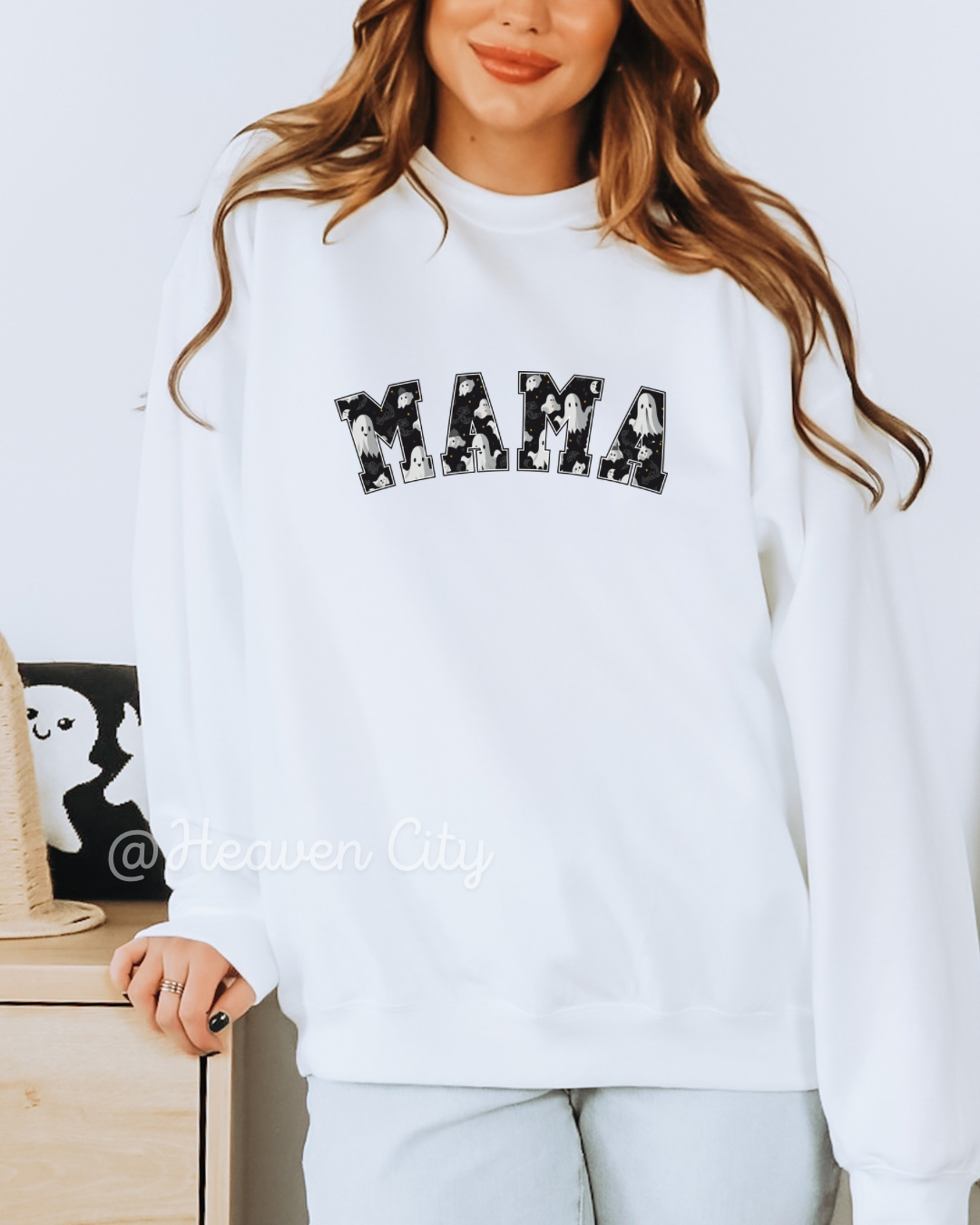 Mama Ghost Crewneck