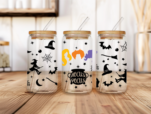 Hocus Pocus Glass Cup