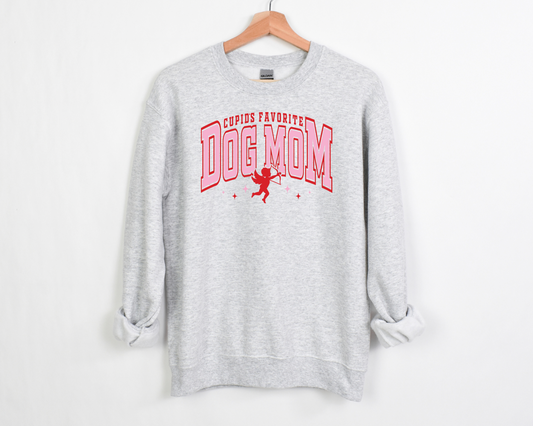 Cupid's Favorite Dog Mom Sweatshirt