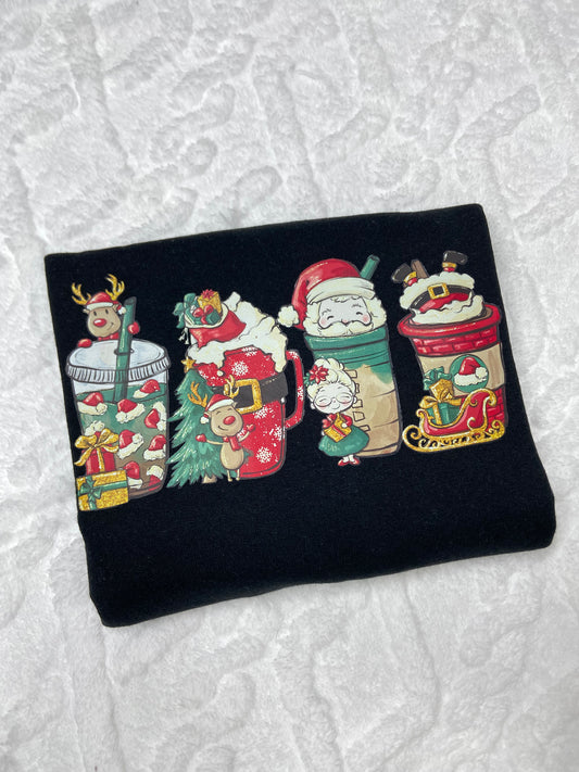 Santa Coffee Crewneck