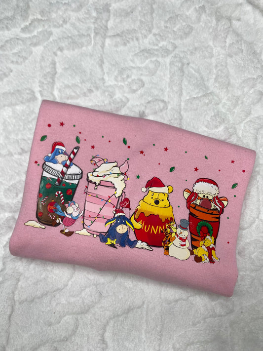 Christmas Pooh Crewneck
