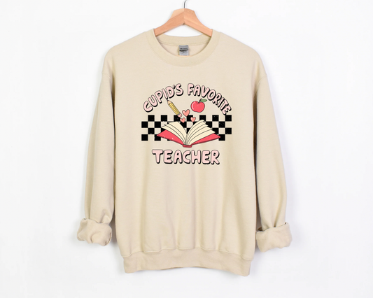 Cupids Favorite Teacher Sweatshirt