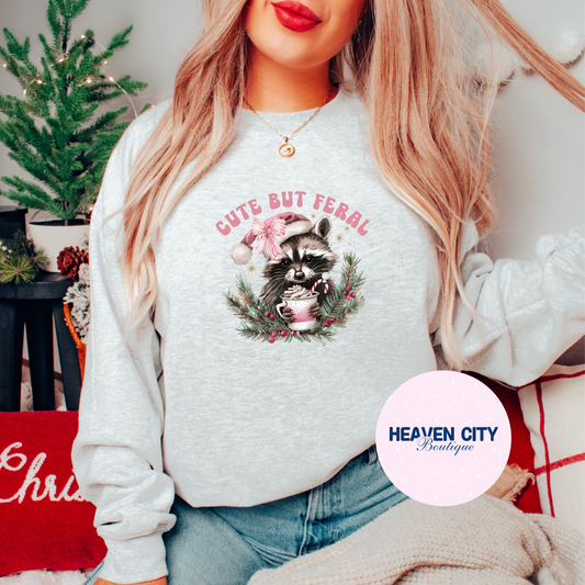 Cute But Feral Crewneck