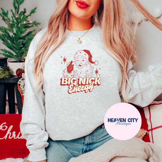 Big Nick Energy Crewneck